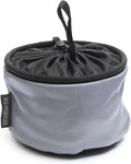 Brabantia - Peg Bag - Laundry Rack Accessory - Holds Up to 75 Pegs - with Closing Cord - Attach to Drying Rack, Drying Line or Trousers - Storage Hamper - Grey - 16 x 16 x 16 cm