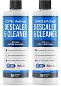 Essential Values Coffee Machine Descaler for Coffee Machines Cleaner - Descaler Liquid - Compatible with Delonghi, Nespresso, Dolce Gusto, Sage, Lavazza and More - 473ml 4 uses