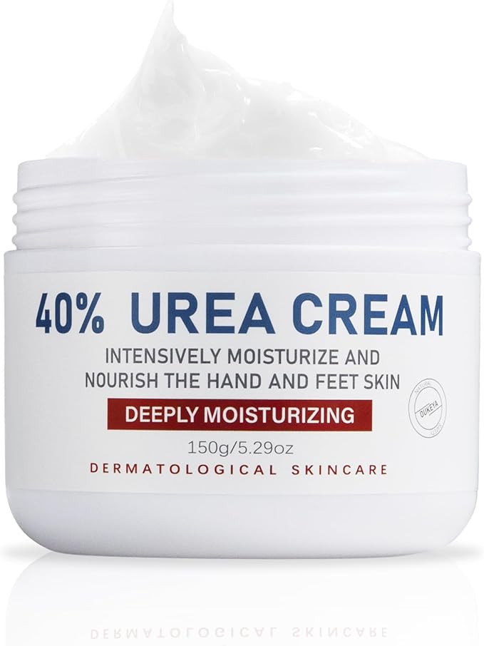 OUKEYA Urea Cream 40 Percent, Urea Foot & Hand Cream for Cracked Heels and Dry Skin, Urea Lotion for Deep Moisturizing, Callus Remover Nourishes Soften, Foot Moisturiser for Women&Men,Maximum Strength