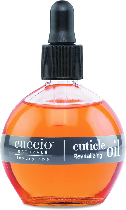 Cuccio Naturale Revitalising Cuticle Oil, 68ml, Repairing Nail & Cuticle Oil for Dry or Damaged Cuticles with Mango, Bergamot, Almond & Jojoba for Growth & Hydration
