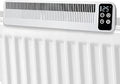 Portable Radiator Fan -Compact Heat Booster - Cordless, Rechargeable & Automatic – Intelligent Sensor - Improve Heat Distribution & Circulation