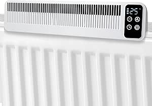 Portable Radiator Fan -Compact Heat Booster - Cordless, Rechargeable & Automatic – Intelligent Sensor - Improve Heat Distribution & Circulation