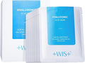 WIS Hyaluronic Acid Essence Full Face Facial Mask Sheet,Deep Hydrating Anti-Aging Serum Moisturizing Face Mask for Dull Dry Skin Care,Anti-Wrinkle & Fine Lines,24 Combo Pack