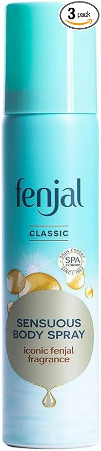 Fenjal Luxury Body Spray 75ml x 3 bottles