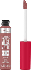 Rimmel London Lasting Mega Matte Liquid Lipstick, Long-Lasting, Hydrating, Vegan Formula - 110 - Blush, 7.4ml