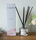Paradise Island Reed Diffuser - Clyde Candles, Diffuser Oil with a Set of 7 Fibre Sticks, 100ml, Best Aroma Scent for Home, Kitchen, Living Room, Bathroom. Fragrance Diffusers set with sticks