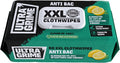 UltraGrime Antibac Clothwipes 80 Pack Extra Large Wipes - Antibacterial Cleaning Cloths For All Home Surfaces - Bigger. Wetter. Stronger.