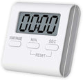 Kitchen Timer, INRIGOROUS Digital Kitchen Timer Magnetic Countdown Stopwatch Timer With Loud Alarm, Big Digit, Back Stand, Hanging Hole for Cooking, Shower, Bathroom, Kids, Classroom