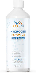 Hydrogen Peroxide 3% Solution 500ml - Multi-Purpose Cleaner & Stain Remover
