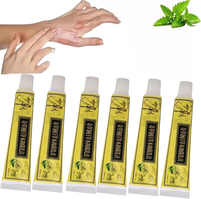 (Effective and Safe) Natural Herbal Moisturisers, East Asian Natural Herbal Body Cream, Hydrating & Nourishing Skincare Cream for Relief Hydrating Improve Skin for All Skin Types (6)
