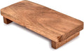 Samhita Display Stands Acacia Wood Modern Farmhouse Décor Displays Decorations for Rustic Home and Kitchen Décor (22.86cm x 10.16cm x 3.81 cm)