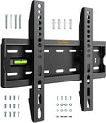 VonHaus TV Wall Bracket for 15-50" Screens, Ultra-Slim TV Bracket with Spirit Level, Flat to Wall Mount, 40kg Capacity, Max VESA: 300x200m