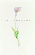 UK Greetings | Sympathy Card | Condolences/Bereavement | Her/Him | Delicate Design | With Envelope | 127 x 190 mm